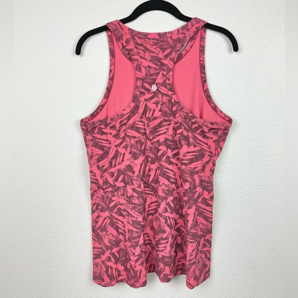 Lululemon Women's 12 Align Waist-Length Racerback Tank Top Spray Leaf Fireside - Picture 12 of 15